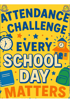 District 27 attendance poster